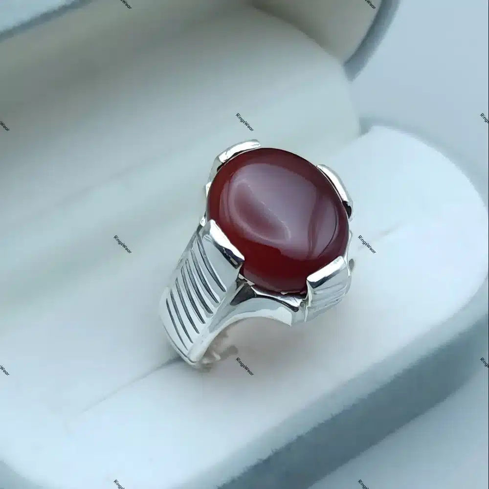 vintage agate ring