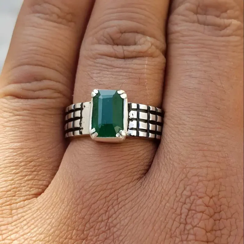 Bold Emerald Rings For Men's Break the Mold Shop Now