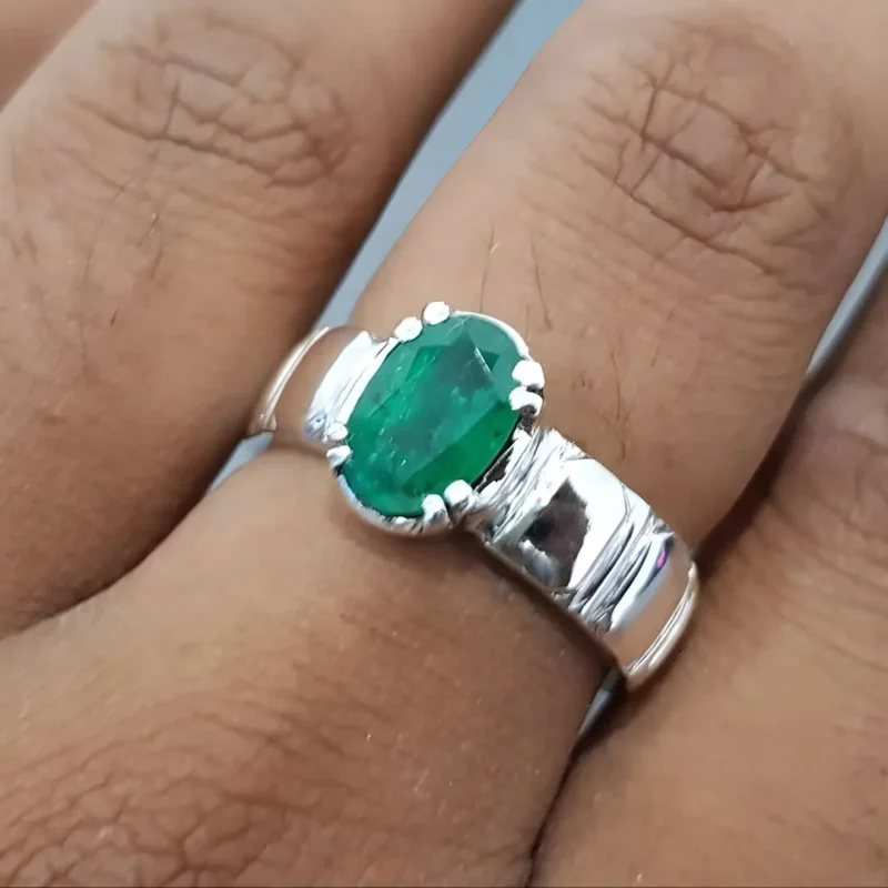 Affordable Luxury Men's Emerald Rings You Can Own Shop Now