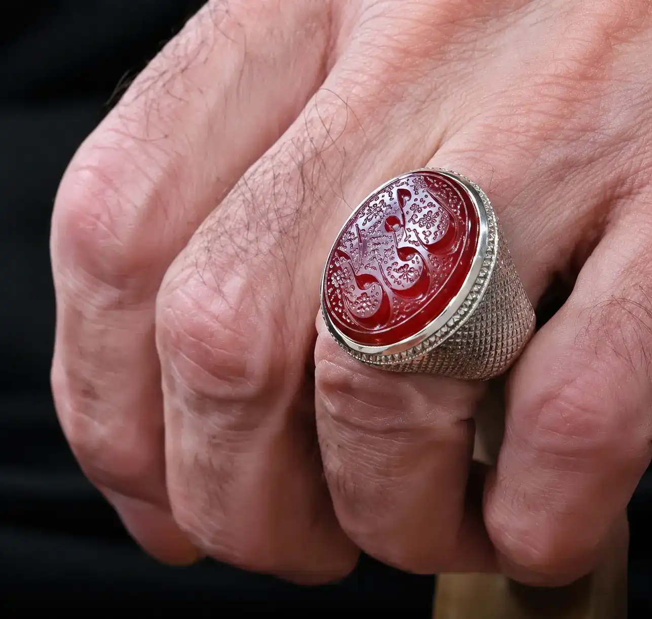 Khamenei Aqeeq Ring