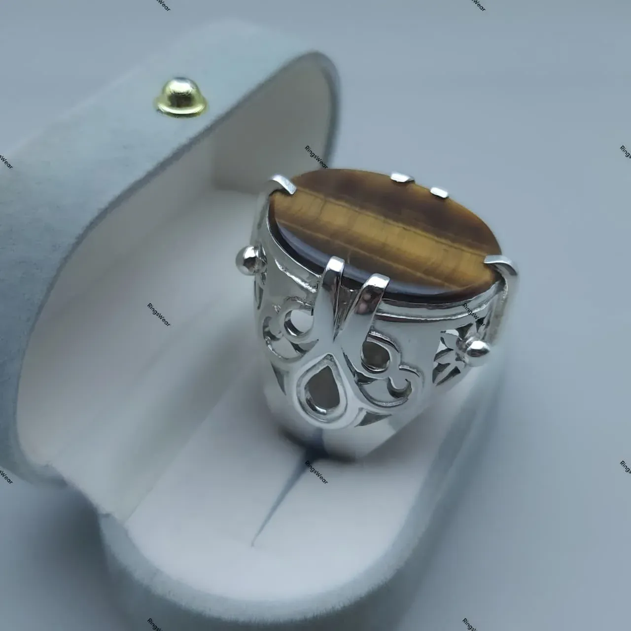 Nigel'S Ring Design Devil Wears Prada Tiger'S Eye Natural Stone 2 Whatsapp Image 2026 06 20 At 10.56.07 Am (2) Compressed