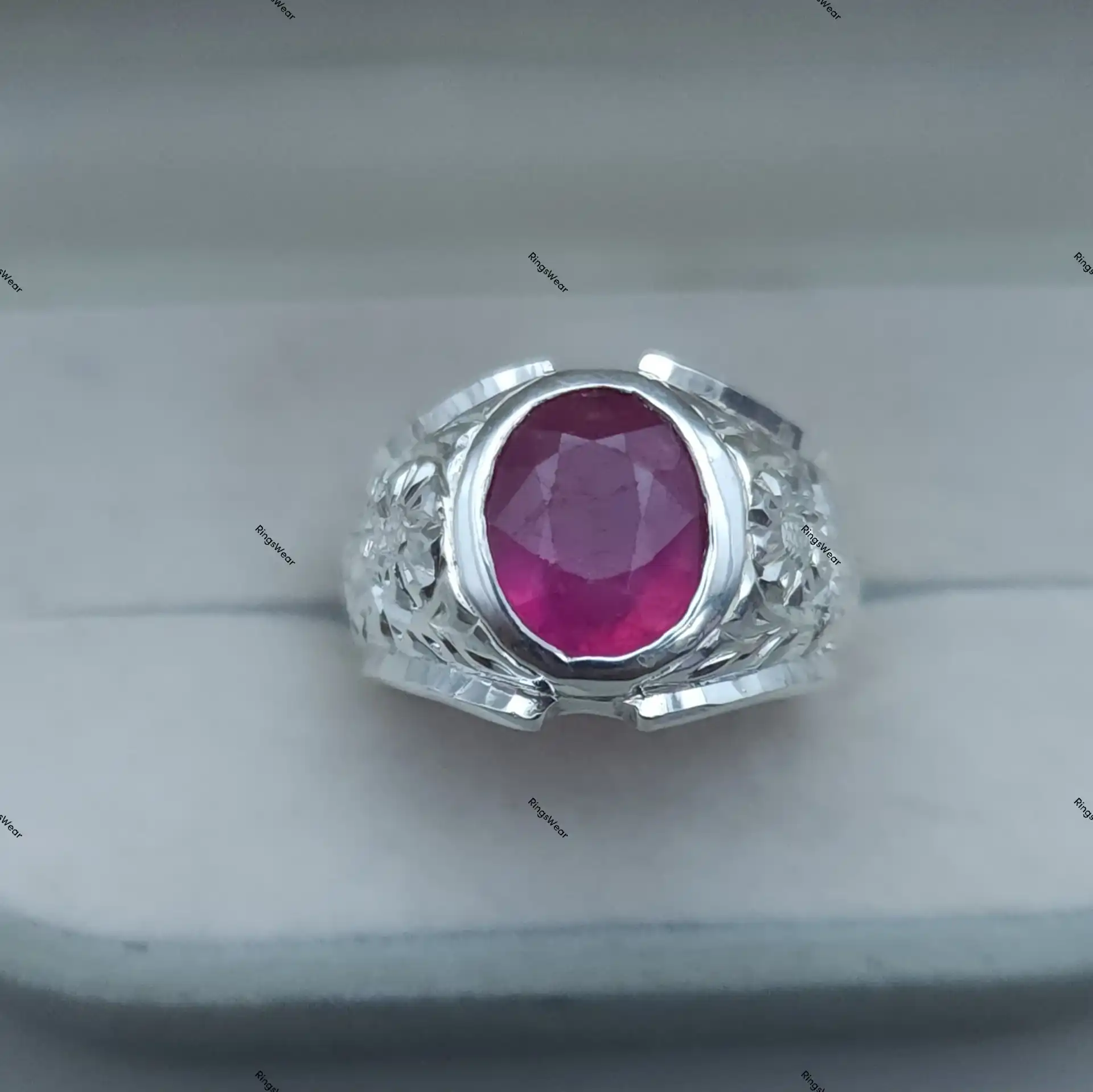 Ruby Promise Ring Handmade Natural Ruby In 925 Silver 2 Ruby Promise Ring