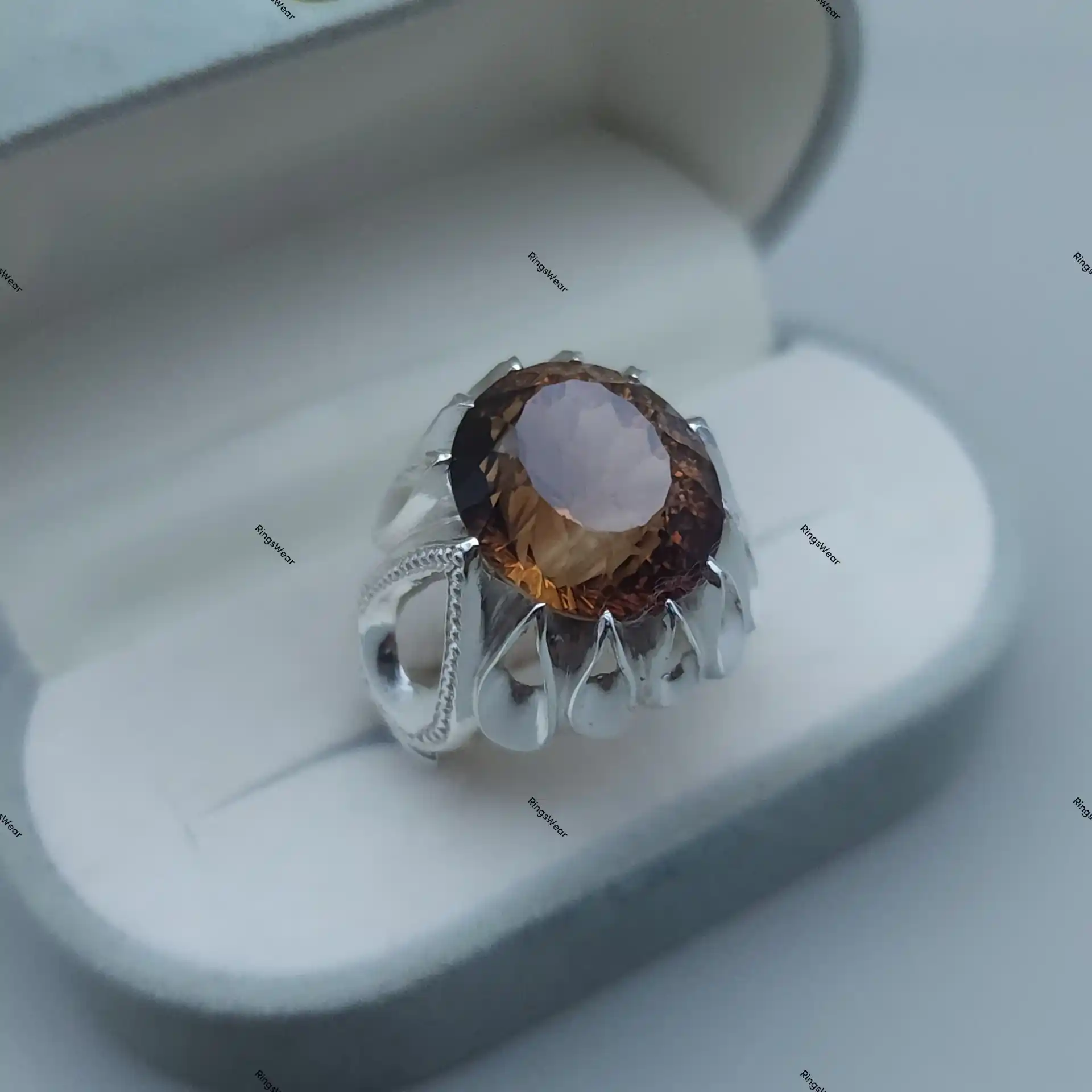 Antique Imperial Topaz Ring